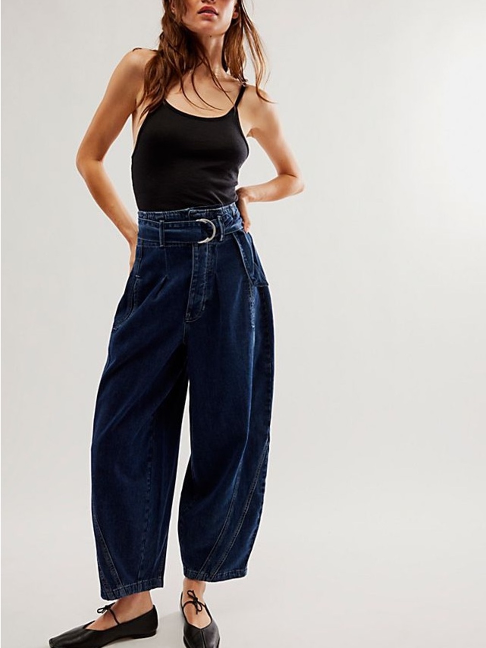 We the free The Amsterdam High rise Barrel Jeans $148